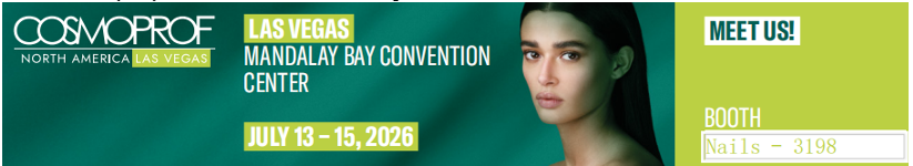​Cosmoprof Las Vegas 2026(7월 13~15일): Joyrich/Best Brush, B2B 도매 및 개인 상표 파트너를 위한 맞춤형 전문 네일 브러시 출시